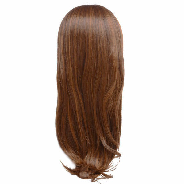 Indian Remy Chestnut Brown Clip-In Human Hair Extensions
